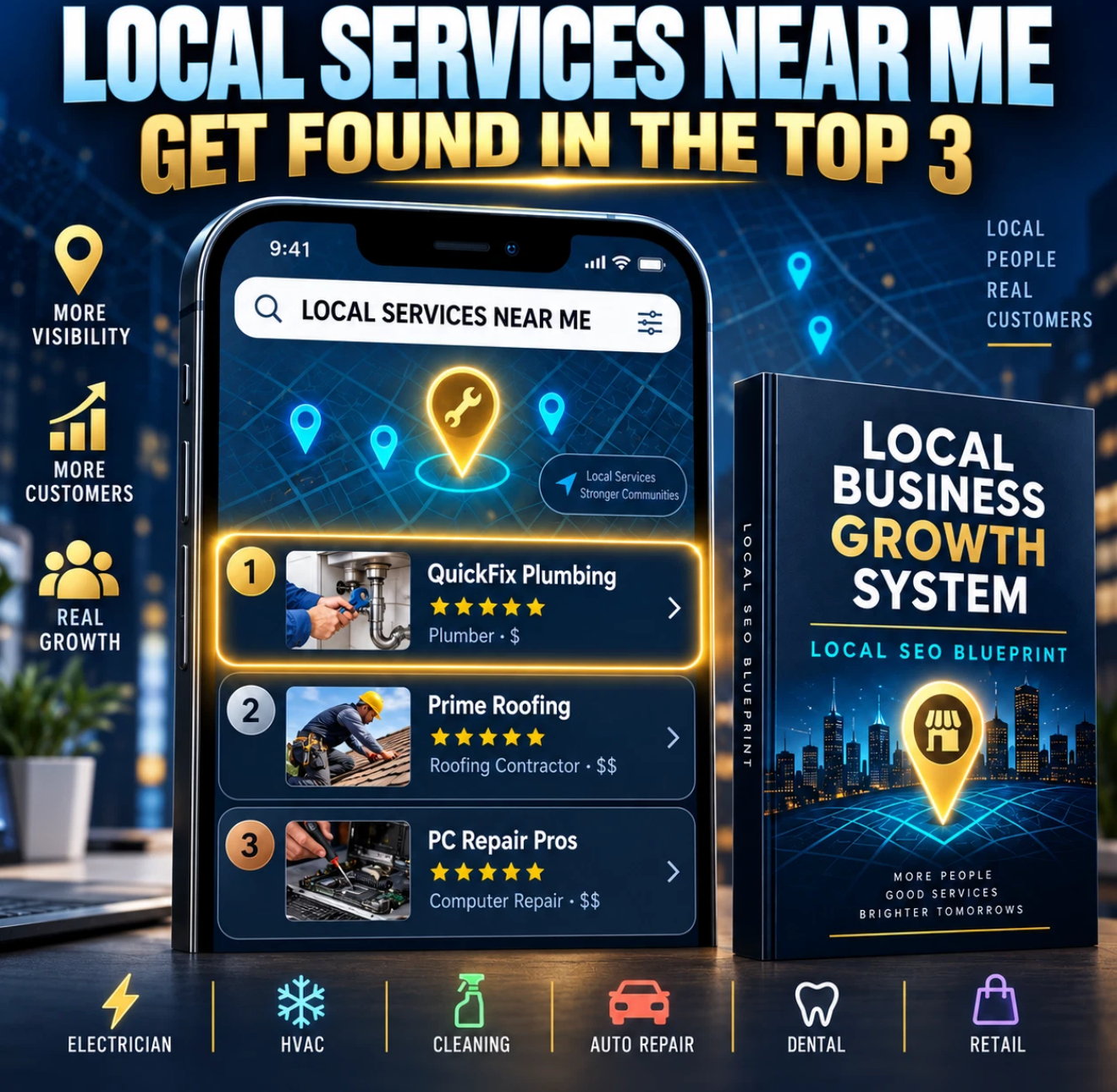 Local Services Near Me - Local Business Growth System Blueprint cover